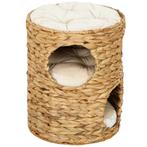 Kattentoren - Luxe - Krabpaal - Kattenbed - Lichtbruin, Ophalen of Verzenden, Nieuw