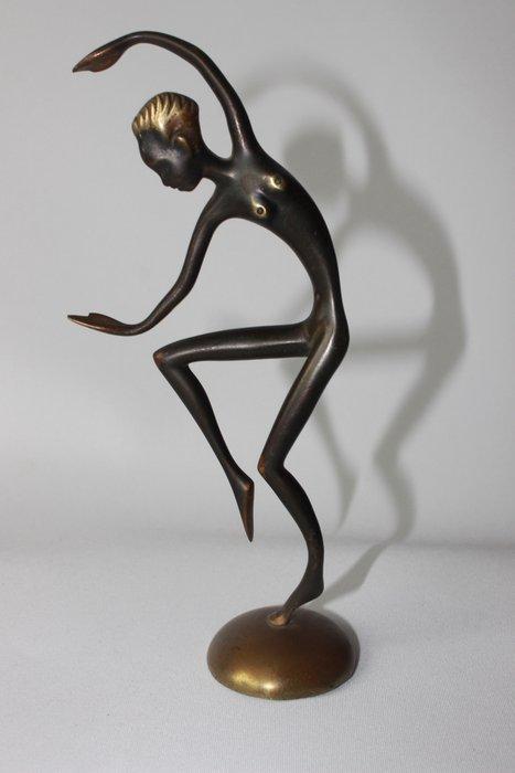 In de stijl van Richard Rohac - Danseuse en bronze (1), Antiek en Kunst, Kunst | Designobjecten