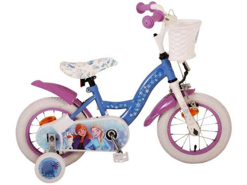 Disney Frozen II Kinderfiets - Meisjes - 12 inch - Staal -, Fietsen en Brommers, Fietsaccessoires | Fietsstoeltjes, Nieuw, Verzenden