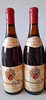 1973 Chateauneuf-du-Pape , Vieilles caves du Fontaines ,, Verzamelen, Nieuw