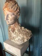 Beeld, Buste - 120 cm - Steen, Antiek en Kunst