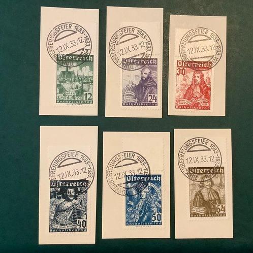 Oostenrijk 1933 - Katholieke dag met Piper-marge en speciale, Postzegels en Munten, Postzegels | Europa | Oostenrijk