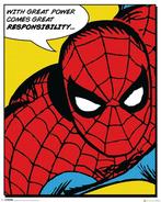 Marvel Poster Spider-Man Quote 40 x 50 cm, Verzamelen, Ophalen of Verzenden, Nieuw
