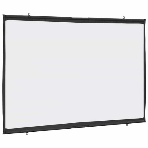 vidaXL Projectiescherm wandhangend 72 inch 16:9, Audio, Tv en Foto, Beamers, Nieuw, Verzenden