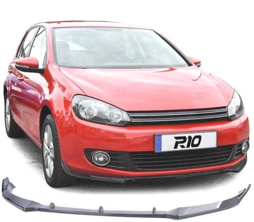 Spoiler Lame Avant Pour Volkswagen Vw Golf 6 5K1 08-12 Carbo, Auto-onderdelen, Carrosserie, Verzenden