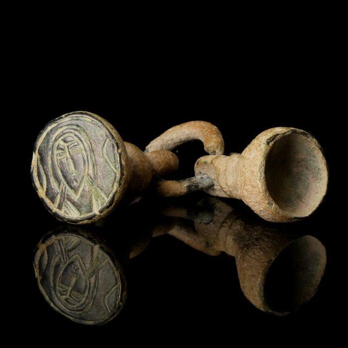 Byzantijns Zeldzame set Byzantijnse zegels, Maagd Maria, Antiek en Kunst, Antiek | Overige Antiek