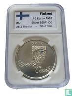 Finland 10 euro 2010 Minna Canth, Postzegels en Munten, Verzenden, Overige landen, Goud, 10 euro