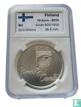 Finland 10 euro 2010 Minna Canth, Postzegels en Munten, Munten | Europa | Euromunten, Losse munt, 10 euro, Goud, Zilver, Overige landen