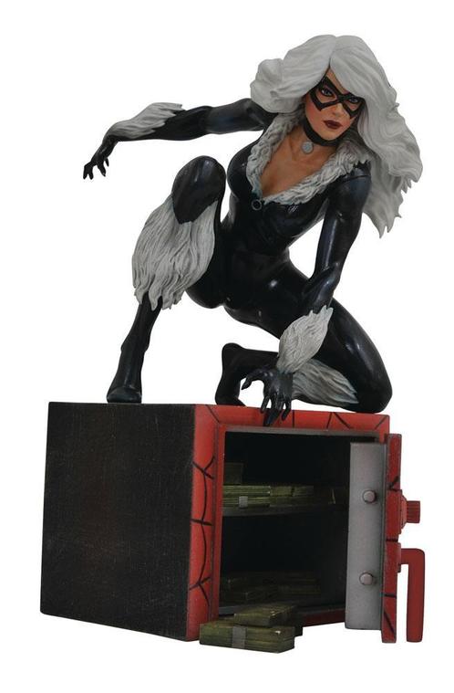 Marvel Comic Gallery PVC Statue Black Cat 23 cm, Verzamelen, Film en Tv, Ophalen of Verzenden