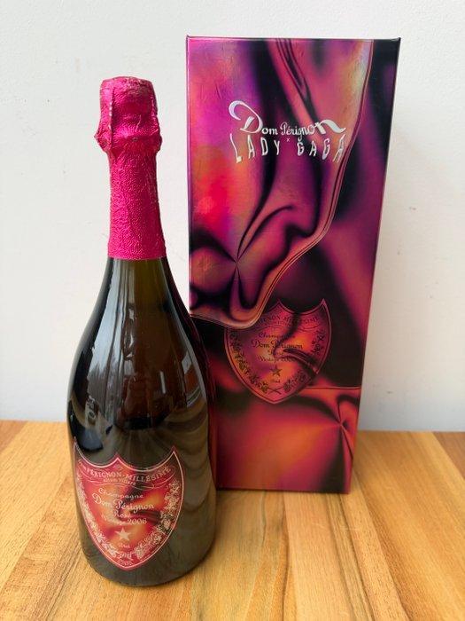 2006 Dom Pérignon, Lady Gaga Rosé - Champagne Rosé, Brut - 1, Verzamelen, Wijnen