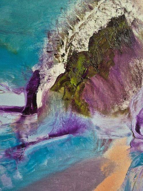 Frédérique Cantais (1966) - Vers un Ailleurs, Antiek en Kunst, Kunst | Schilderijen | Modern
