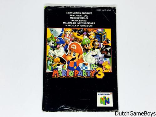 Nintendo 64 / N64 - Mario Party 3 - NEU6 - Manual, Games en Spelcomputers, Games | Nintendo 64, Gebruikt, Verzenden