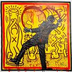 Joaquim Falco (1958) - Banksy Man drawing a Haring