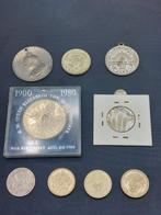 Verenigd Koninkrijk. Collection of coins Collection of 9