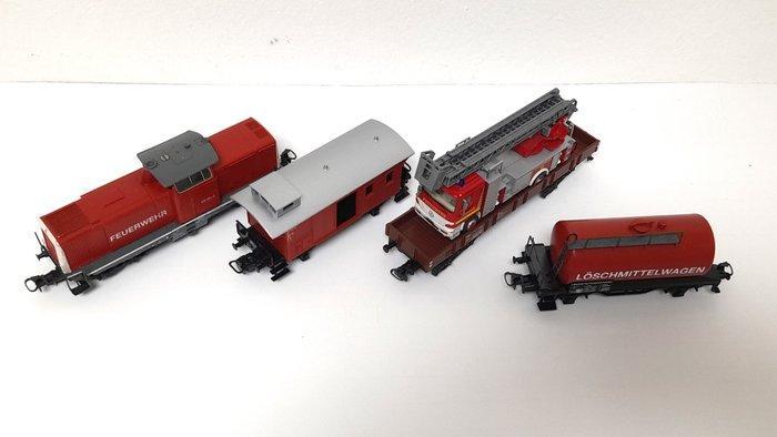 Märklin H0 - 29755 - Stoomlocomotief met tender (5) -, Hobby & Loisirs créatifs, Trains miniatures | HO