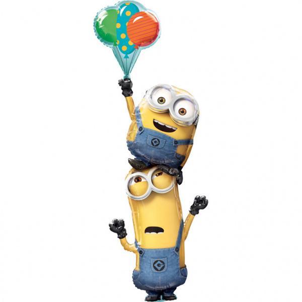 Minions Helium Ballon XL 1,54m leeg, Hobby en Vrije tijd, Feestartikelen, Nieuw, Verzenden