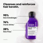 L'Oréal Professionnel SE Keratin Alpha Sleek Shampoo, Verzenden, Nieuw, Shampoo of Conditioner