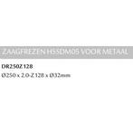 Drelux dr250z128 zaagfrees hssdm05 voor metaal Ø250 - z128, Nieuw