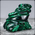 Natuurlijk Prachtige Malachiet Vlam, topkwaliteit- 945.91 g, Antiquités & Art