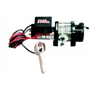 Trx tew3500 winch lier 12v 1587kg met 4 rolweggeleiders -, Doe-het-zelf en Bouw, Lieren en Takels