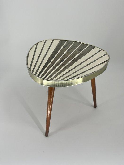 Bijzettafel - Hout, Metaal, Laminaat, Antiek en Kunst, Kunst | Designobjecten