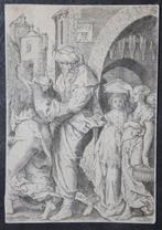 Heinrich Aldegrever-Lot und seine Familie fliehen aus Sodom