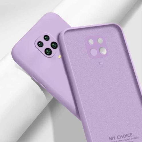 Xiaomi Mi 10T Lite Square Silicone Hoesje - Zachte Matte, Telecommunicatie, Mobiele telefoons | Hoesjes en Screenprotectors | Overige merken