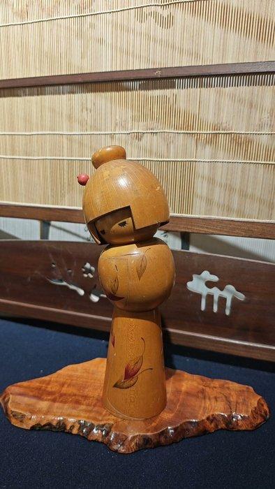 Beeldje - Japanese mustard seed ornament - Hout, Antiek en Kunst, Curiosa en Brocante