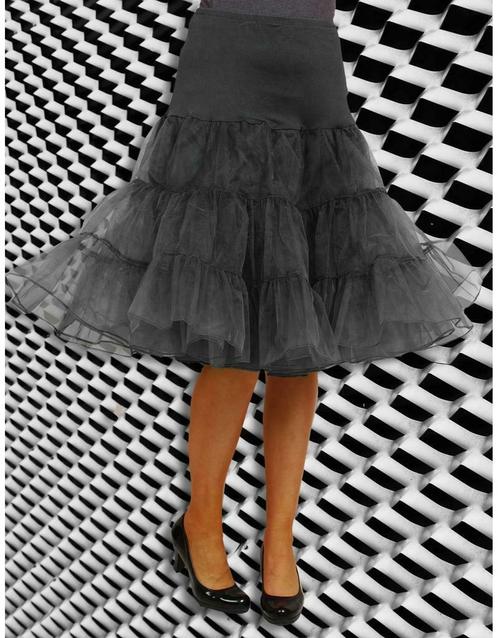 Onderrok tutu tulle luxe rockabilly zwart, Hobby en Vrije tijd, Feestartikelen, Ophalen of Verzenden