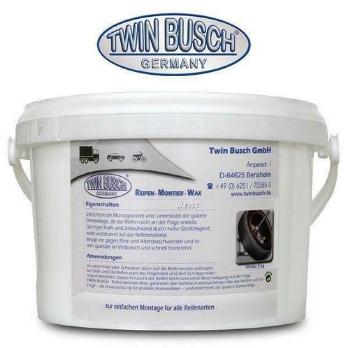 3kg Bandenmontagepasta | Reifenmontierpaste weiss Twinbusch, Autos : Divers, Outils de voiture, Enlèvement ou Envoi