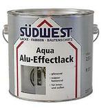 Sudwest Aqua ALU-EFFECT R01 voor hout, staal en wanden 2500m, Doe-het-zelf en Bouw, Verf, Beits en Lak, Nieuw, Verzenden