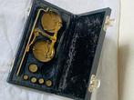 Ancienne 1900 laboratoire - Balans of weegschaal - Messing -, Antiek en Kunst