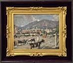 Gennaro Villani (1885-1948) - Mercato nei paesi vesuviani