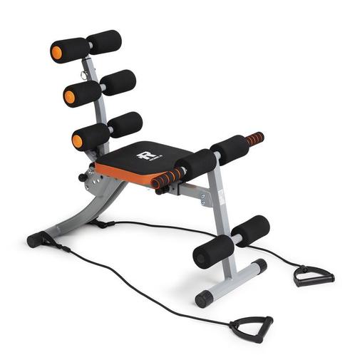 Rebblo ab-trainer met weerstandsbanden - 80 x 52 x 70 cm, Sport en Fitness, Fitnessmaterialen, Nieuw, Verzenden