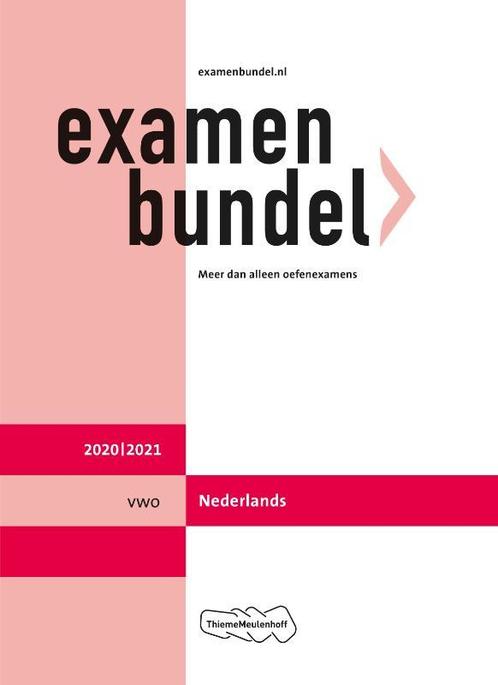 Examenbundel vwo Nederlands 2020/2021 9789006781410, Livres, Livres scolaires, Envoi