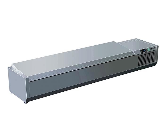SARO Opzet koelvitrine met deksel - 1/3 GN - VRX 2000 S/S, Zakelijke goederen, Horeca | Keukenapparatuur, Koelen en Vriezen, Verzenden