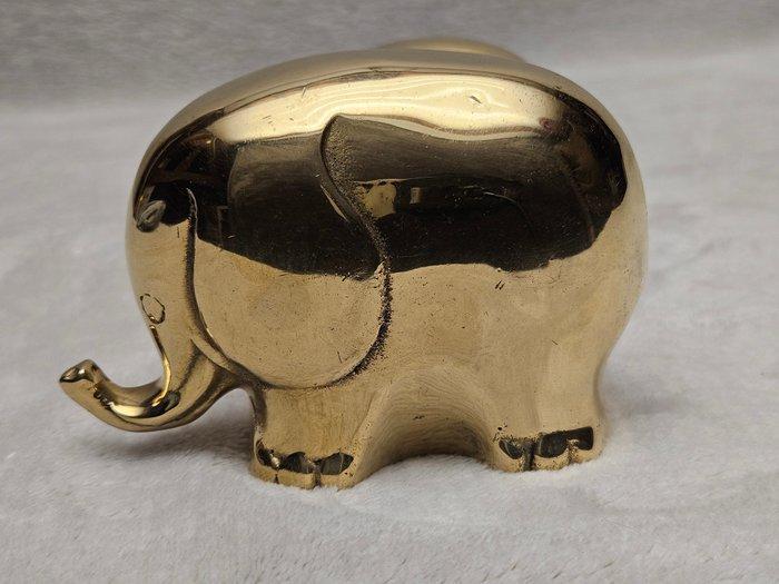 Caravell - sculptuur, Olifanten Familie - 8 cm - Gegoten, Antiek en Kunst, Curiosa en Brocante