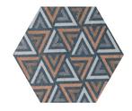 Small Collection Hexagon Dakar DECMIX 4 / MAT Keramisch ) /, Ophalen of Verzenden