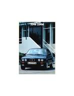 1988 BMW 3 SERIE DIESEL BROCHURE NEDERLANDS