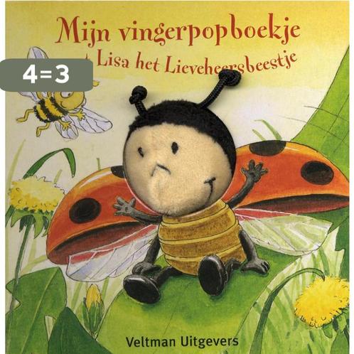 Mijn vingerpopboekje met Lisa het lieveheersbeestje, Boeken, Kinderboeken | Baby's en Peuters, Gelezen, Verzenden