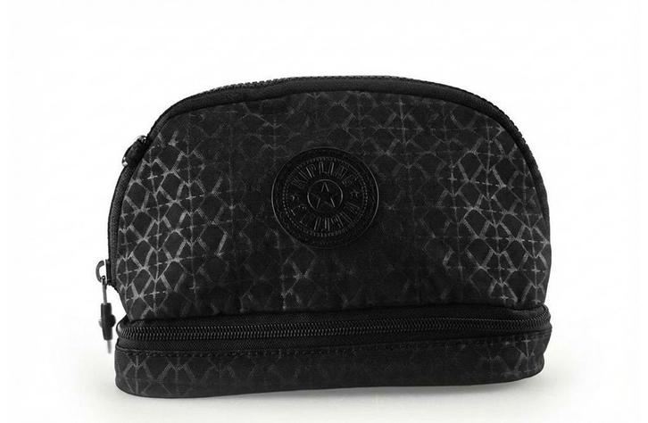 Kipling Etuis Grijs, Handtassen en Accessoires, Tassen | Rugtassen, 25 tot 40 cm, Zo goed als nieuw, Kipling, 30 tot 45 cm, Verzenden