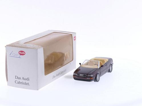 Schaal 1:43 Schabak Audi Coupe Cabriolet Burgundy Red #4255, Hobby en Vrije tijd, Modelauto's | 1:43, Zo goed als nieuw, Ophalen of Verzenden