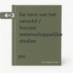 De kern van het verschil / Sociaal wetenschappelijke studies, Boeken, Verzenden, Gelezen