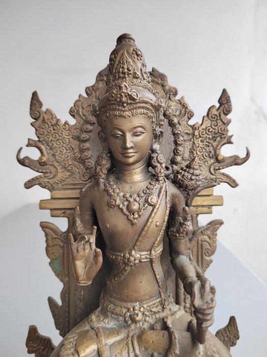 Beeld van Avalokiteshvara uit het boeddhisme in brons,, Antiquités & Art, Art | Art non-occidental