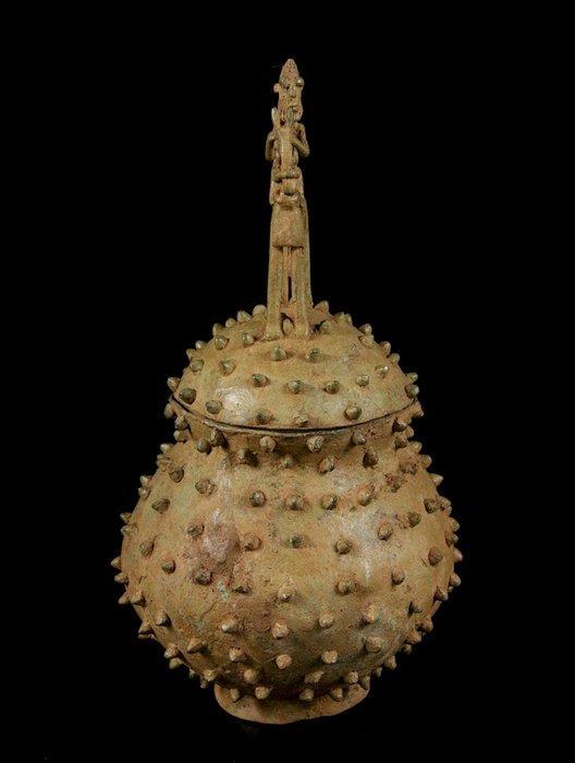 Bronzen beeld van een ruiter - Dogon - Mali, Antiek en Kunst, Kunst | Niet-Westerse kunst