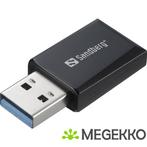 Sandberg Mini Wifi Dongle 1300 Mbit/s, Computers en Software, USB Sticks, Verzenden, Nieuw