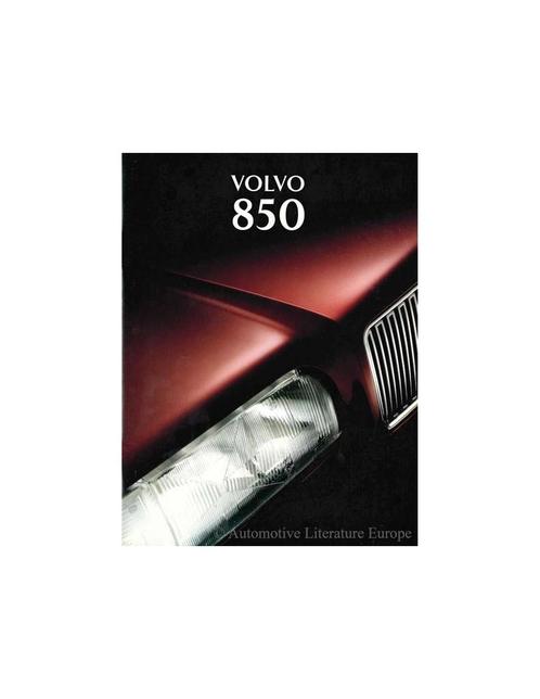 1995 VOLVO 850 BROCHURE NEDERLANDS, Boeken, Auto's | Folders en Tijdschriften, Ophalen of Verzenden