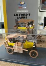 Tintin - Voitures 1/24 - La ford T jaune - 1 Beeldje - 2022, Boeken, Nieuw