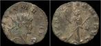 253-268ad Roman Gallienus billon antoninianus Pax standin..., Verzenden