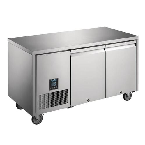 Polar U-serie tweedeurs koelwerkbank 267L, Zakelijke goederen, Horeca | Keukenapparatuur, Koelen en Vriezen, Verzenden